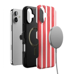 East Coast Summer | Red Stripes Case Phone Case Casetry 
