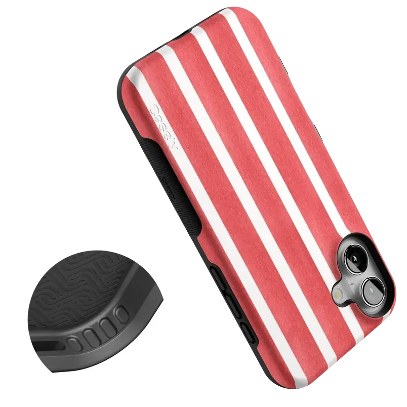 East Coast Summer | Red Stripes Case Phone Case Casetry 