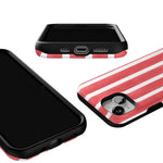 East Coast Summer | Red Stripes Case Phone Case Casetry 