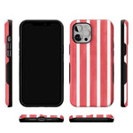 East Coast Summer | Red Stripes Case Phone Case Casetry 