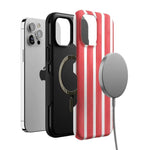 East Coast Summer | Red Stripes Case Phone Case Casetry 