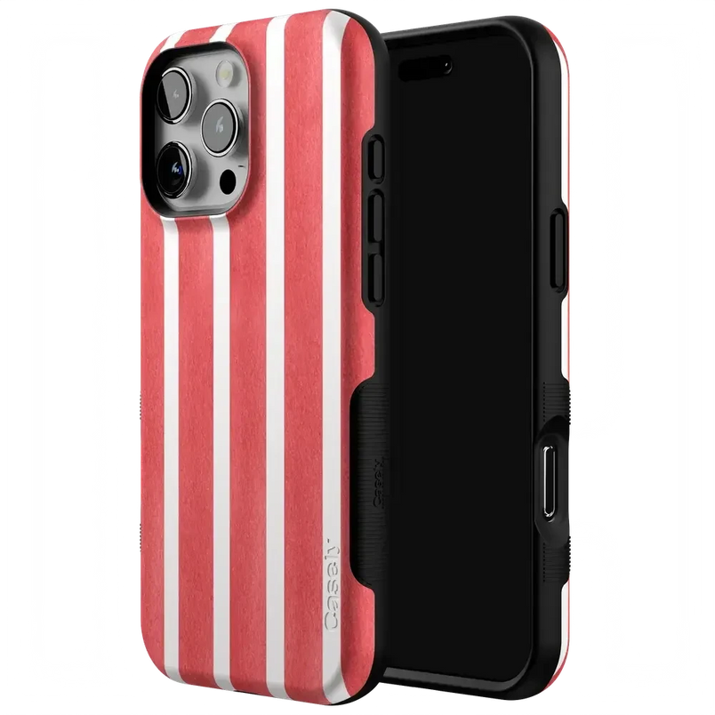 East Coast Summer | Red Stripes Case Phone Case Casetry 
