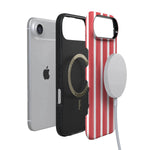 East Coast Summer | Red Stripes Case Phone Case Casetry 