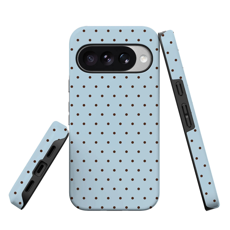 On the Dot | Blue Polka Dot Case