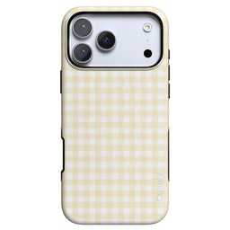 Pastel Picnic | Yellow Gingham Case