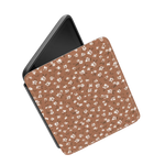 Mocha Meadow | Tiny Flowers Kindle Case