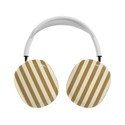 Canvas & Co | Warm Neutral Stripes AirPods Max Case