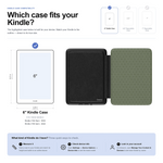On the Dot | Olive Green Polka Dot Kindle Case