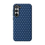 On the Dot | Navy Polka Dot Case