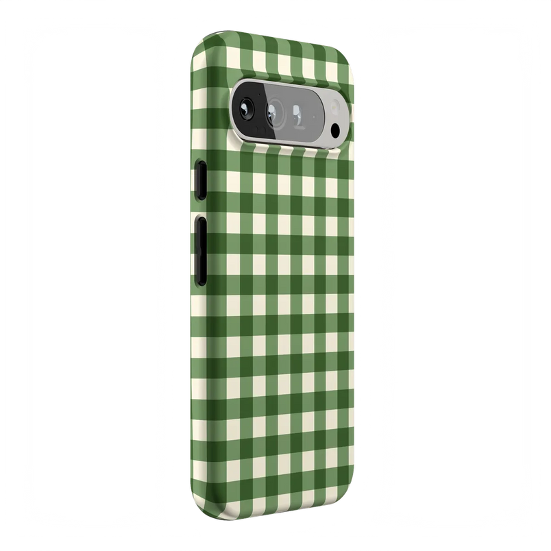 Checked Twice | Green Plaid Case