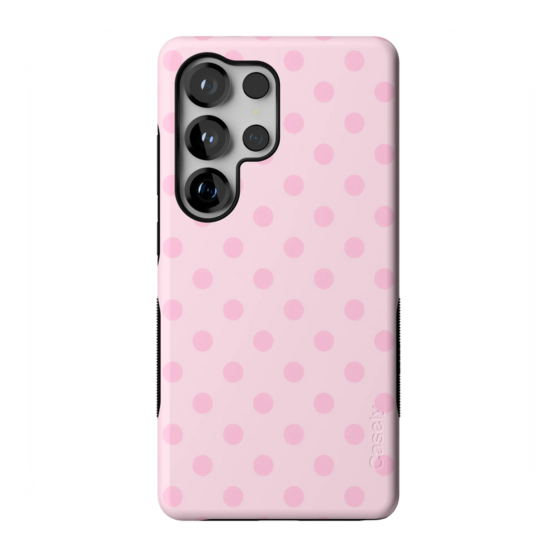 Spotted in SoHo | Pink Polka Dot Case - Galaxy S25 Ultra