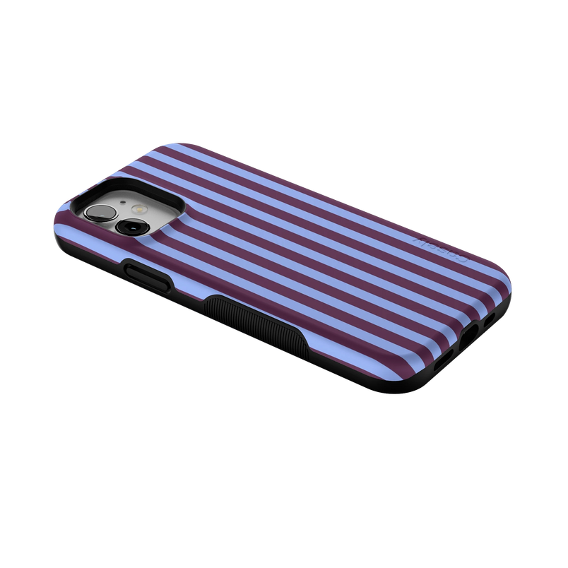 Perfect Stripes | Purple & Blue Stripes Case