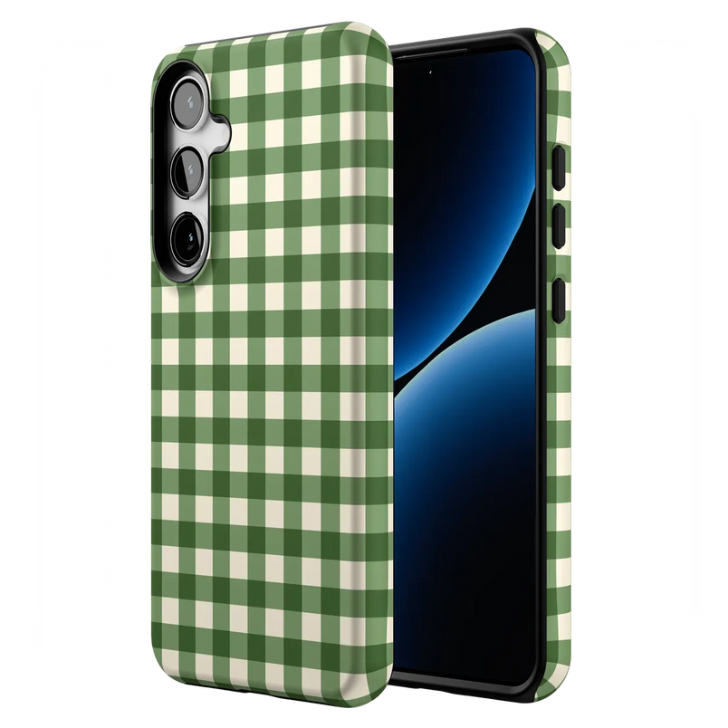 Checked Twice | Green Plaid Case
