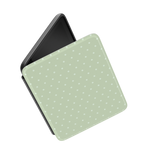 On the Dot | Green Polka Dot Kindle Case