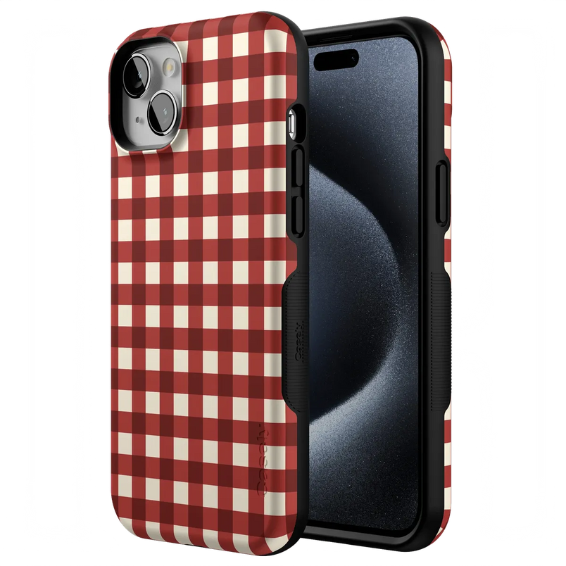Checked Twice | Red Plaid Case