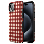 Checked Twice | Red Plaid Case