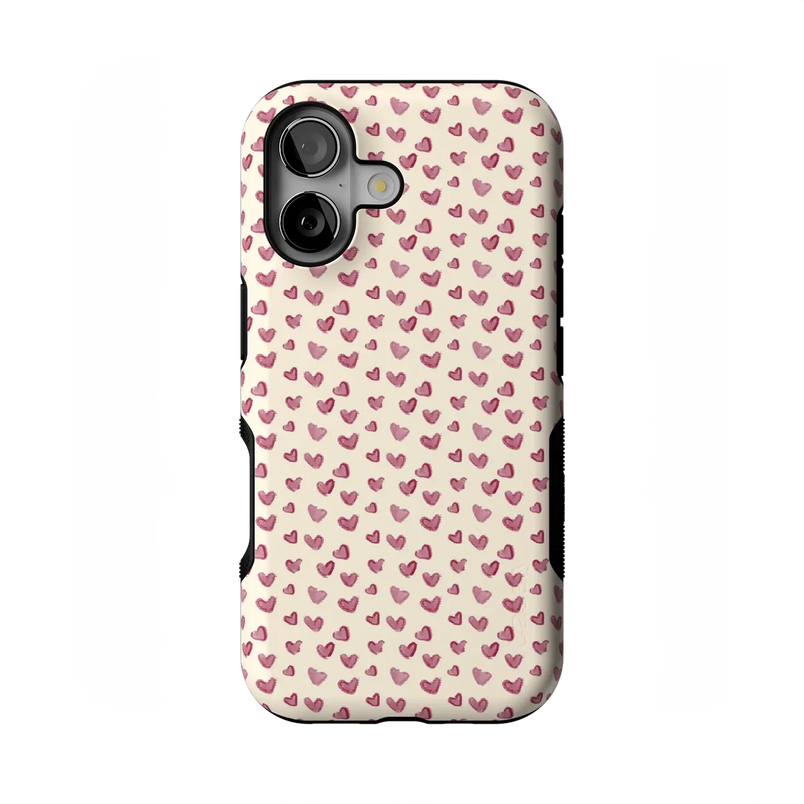 Lovebug | Mauve Hearts Case