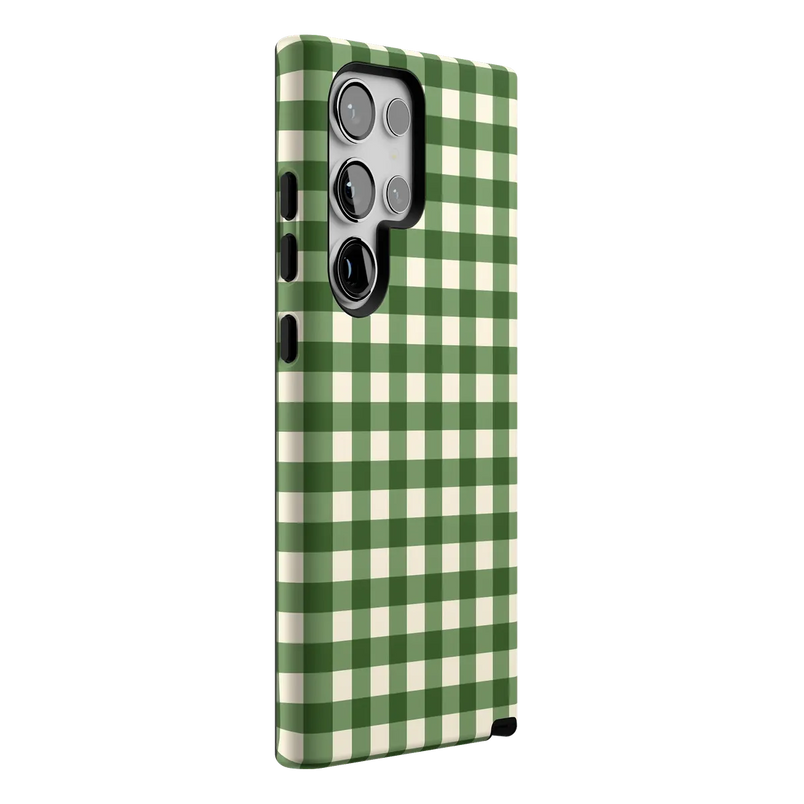 Checked Twice | Green Plaid Case