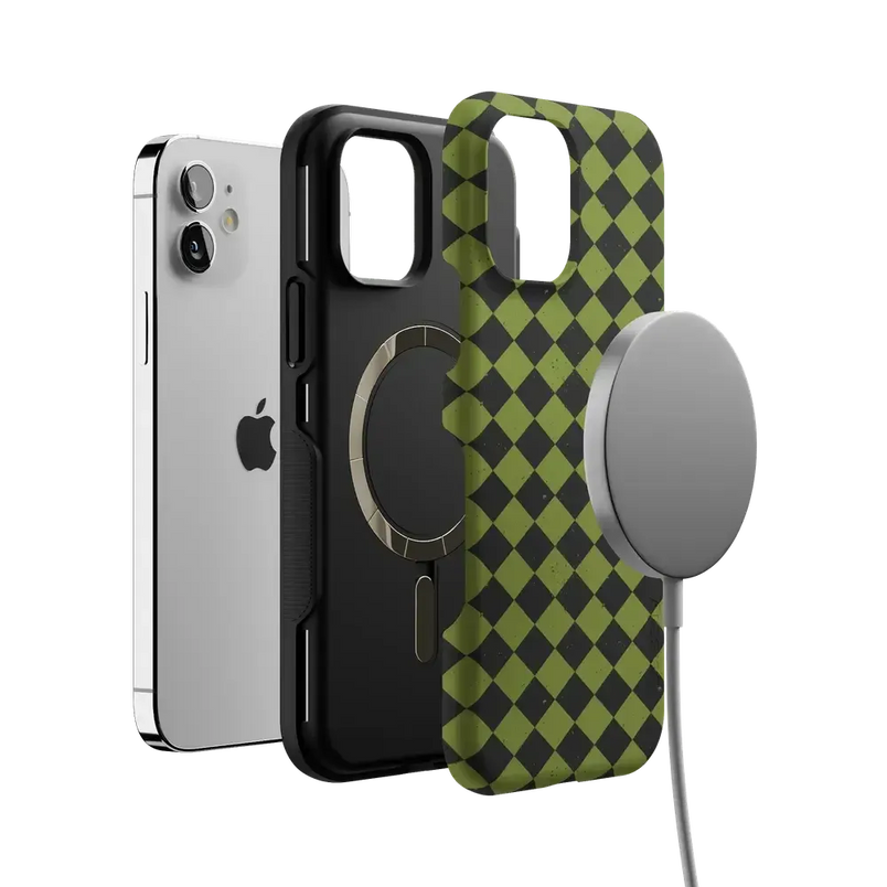 Wicked Hex | Green Checkered Case