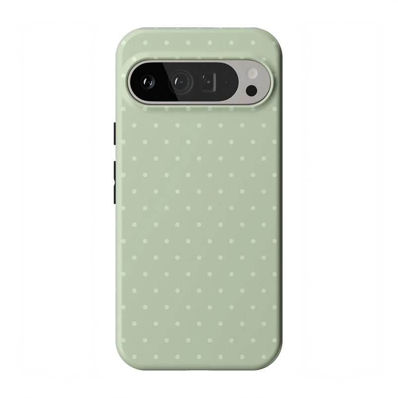 On the Dot | Green Polka Dot Case