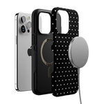 On the Dot | Black Polka Dot Case