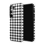 Salem's Hex | Black & White Checkered Case