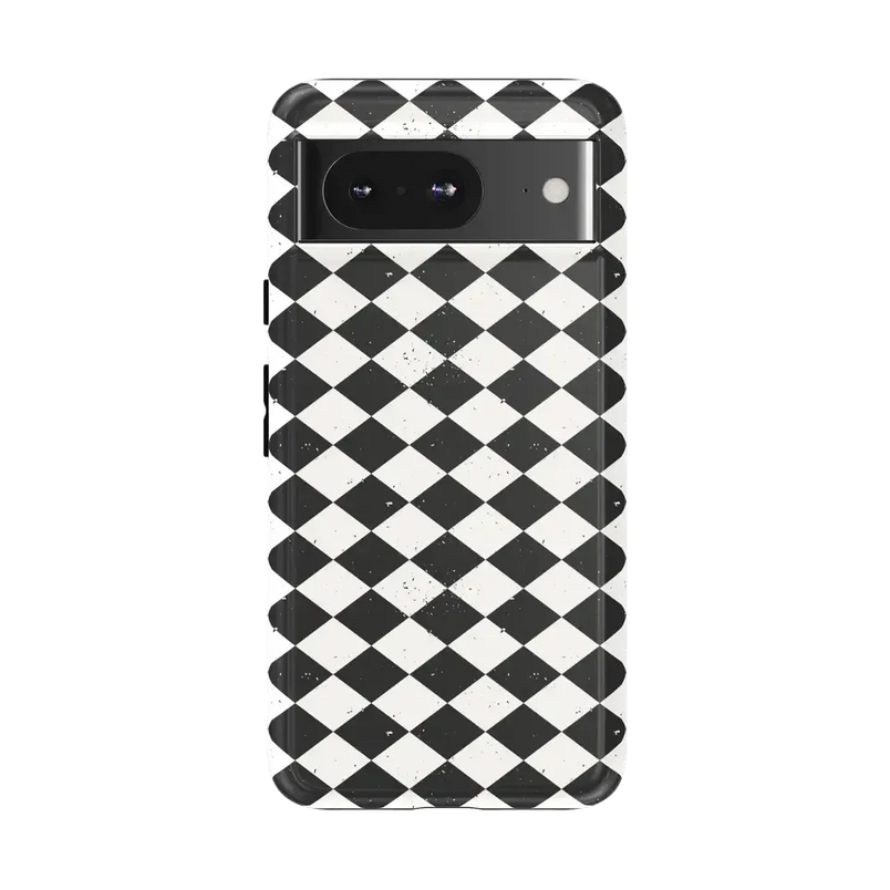 Salem's Hex | Black & White Checkered Case