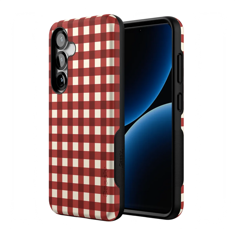 Checked Twice | Red Plaid Case