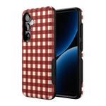 Checked Twice | Red Plaid Case