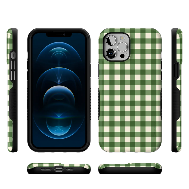 Checked Twice | Green Plaid Case