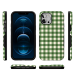 Checked Twice | Green Plaid Case