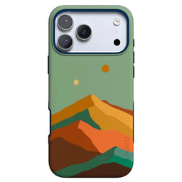 Endless Peaks | Colorblock Mountain Case iPhone Case get.casely Bold Flex + MagSafe® iPhone 18 Pro Max 