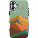 Endless Peaks | Colorblock Mountain Case iPhone Case get.casely Bold + MagSafe® iPhone 16 Plus 
