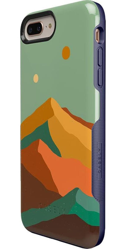 Endless Peaks | Colorblock Mountain Case iPhone Case get.casely