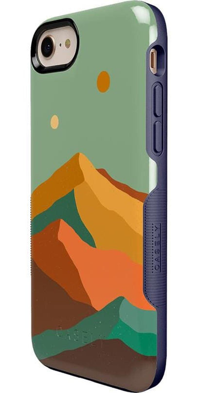 Endless Peaks | Colorblock Mountain Case iPhone Case get.casely