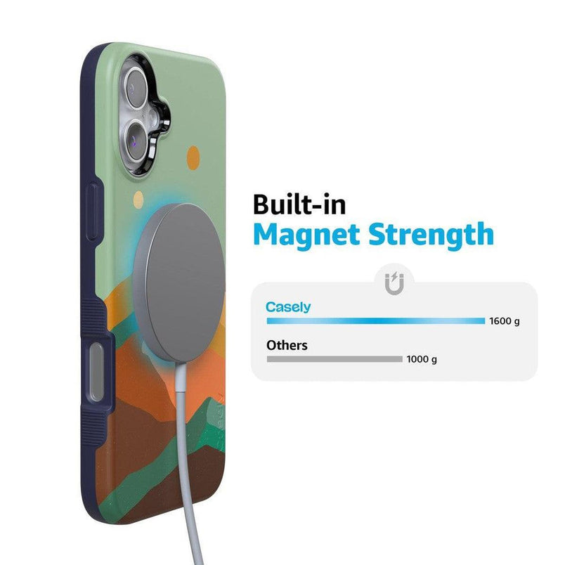 Endless Peaks | Colorblock Mountain Case iPhone Case get.casely 