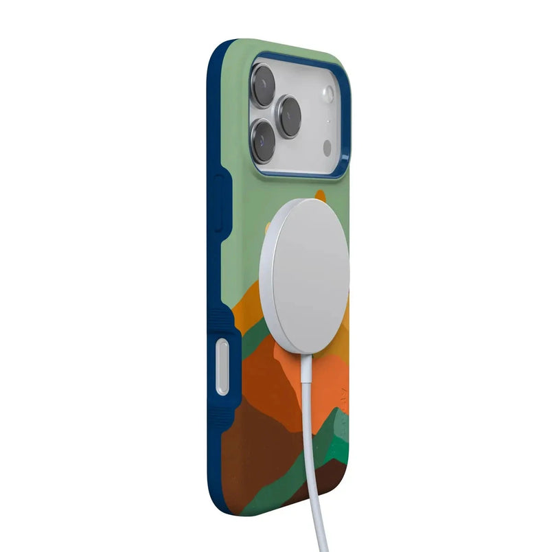 Endless Peaks | Colorblock Mountain Case iPhone Case get.casely 