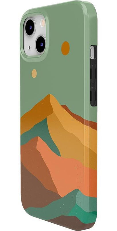 Endless Peaks | Colorblock Mountain Case iPhone Case get.casely