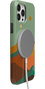 Endless Peaks | Colorblock Mountain Case iPhone Case get.casely