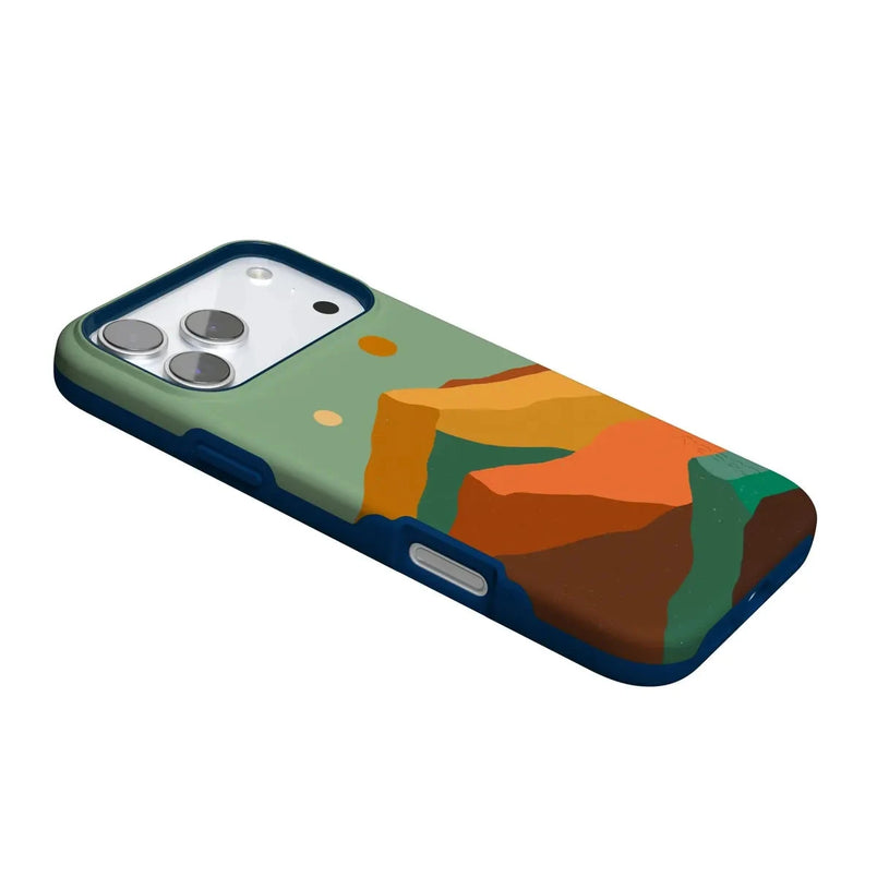 Endless Peaks | Colorblock Mountain Case iPhone Case get.casely 