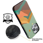 Endless Peaks | Colorblock Mountain Case iPhone Case get.casely 