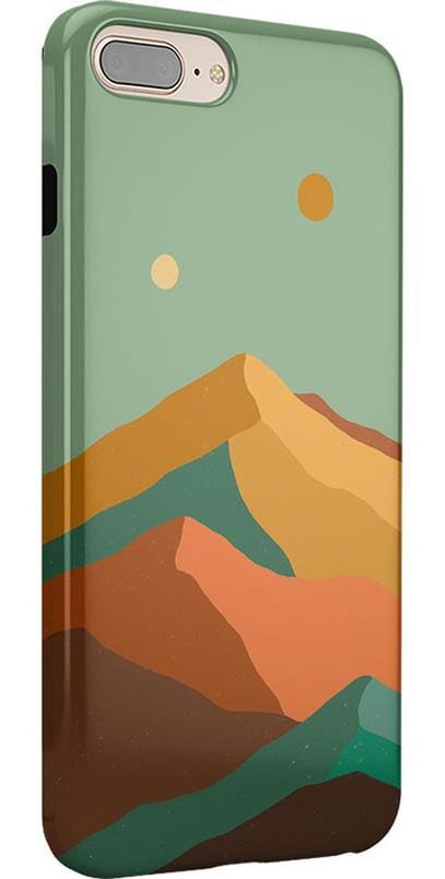 Endless Peaks | Colorblock Mountain Case iPhone Case get.casely