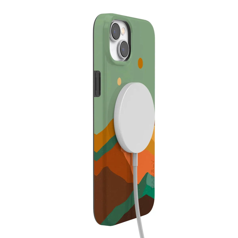 Endless Peaks | Colorblock Mountain Case iPhone Case get.casely 