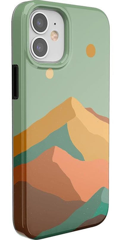 Endless Peaks | Colorblock Mountain Case iPhone Case get.casely