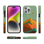 Endless Peaks | Colorblock Mountain Case iPhone Case get.casely 