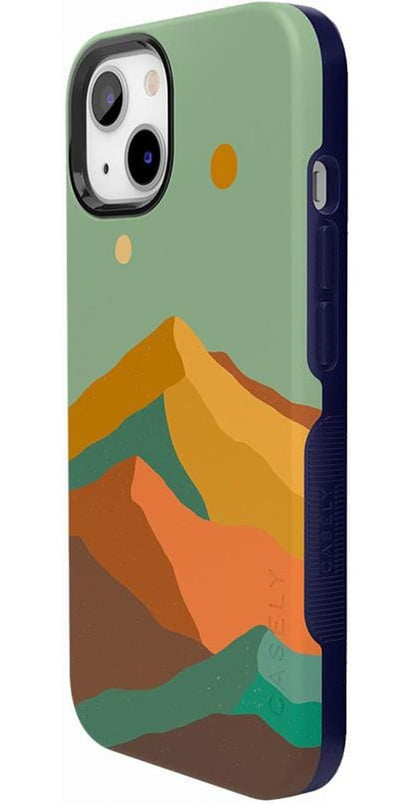 Endless Peaks | Colorblock Mountain Case iPhone Case get.casely