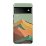 Endless Peaks | Colorblock Mountain Google Pixel Case Google Pixel Case Casetry Essential Google Pixel 6 Pro