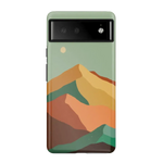 Endless Peaks | Colorblock Mountain Google Pixel Case Google Pixel Case Casetry Essential Google Pixel 6