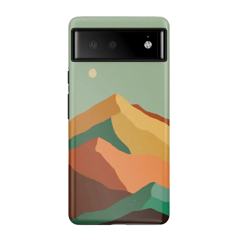 Endless Peaks | Colorblock Mountain Google Pixel Case Google Pixel Case Casetry Essential Google Pixel 6