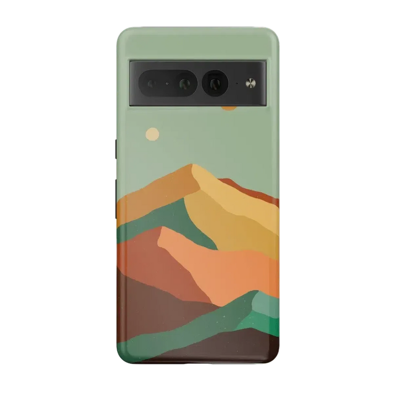 Endless Peaks | Colorblock Mountain Google Pixel Case Google Pixel Case Casetry Essential Google Pixel 7 Pro